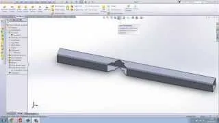Tutorial: Producing a "Ready To cut" Box section length to be bent by the "notch bending" method