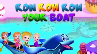 Row Row Row Your Boat with Lyrics |  Baby Nursery Rhymes- 2021