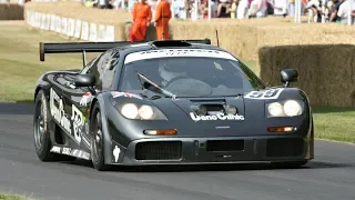1995 McLaren F1 GTR with Open Exhaust ORGASMIC BMW V12 Engine Sounds!