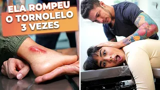 QUIROPRAXIA EM DANÇARINA CARIOCA, COM ESCOLIOSE E MUITA DOR LOMBAR - COM GEORGE MONTENEGRO