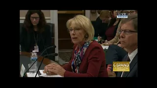 Rep Lee Demands Answers from Ed Sec Betsy DeVos (part 2)