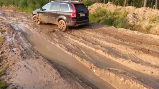 Volvo xc90 на бездорожье