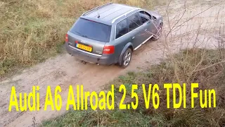 Audi A6 Allroad 2.5 TDI V6 2002 | Off Road Fun | Great TDI diesel sound