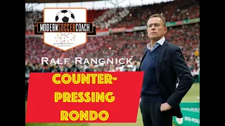 Ralf Rangnick - Intense & Aggressive Counter-Pressing Rondo!!