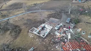 Watch: Drone Video Shows Destruction Left Behind After Powerful Tornado In Iowa