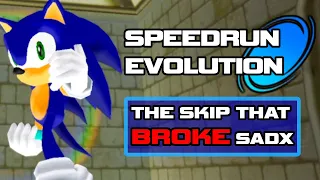 The Skip that RUINS Sonic Adventure Speedruns