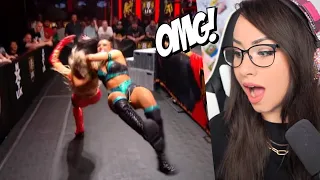 Girl Watches WWE: Unbelievable Best Moves of 2022! - REACTION!!!