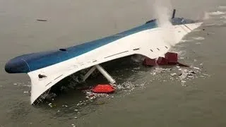 Amateur video reveals final moments of South Korea ferry victims