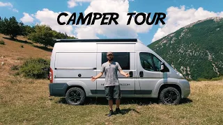 TOUR del CAMPER in cui VIVO da 2 anni!