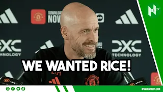 Rice would have fitted in at UNITED! | Erik ten Hag | Man United v Arsenal