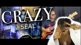 Seal - Crazy ( Official Cover )  Drum and Bass Cover Mika Ronos and SimoBass