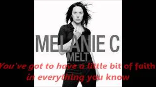 Melanie C Melt (With Lyrics)