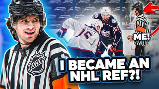 REFFING AN NHL HOCKEY GAME?! *MIC'D UP REF*