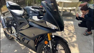 Chuyến đi mua MOTO YAMAHA R3 2021 2500KM NHIỀU ĐỒ CHƠI SIÊU KENG