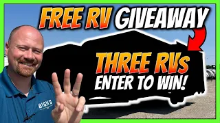 We are GIVING AWAY Three Free RVs! • NO JOKE!!