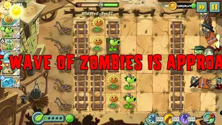 Plants vs Zombies 2 Wild West Day 22 (Max Level Plants)