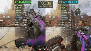 EVGA RTX 3060 Ti XC vs FTW3 Ultra Differences | Apex legends | 1080p & 1440p