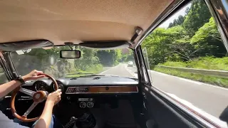 【アルファロメオ】alfaromeo gt1300jr ドライブ　犬鳴峠