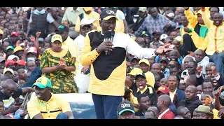 LIVE: Kenya Kwanza campaigns in Eldoret, Uasin Gishu County