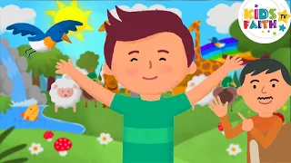 Creation Song For Kids | More Animated Bible Songs | Kids Faith TV YouTube