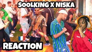 AMERICAN REACTS TO FRENCH RAP! BALADER - Soolking & Niska (French & English lyrics)