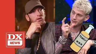 Machine Gun Kelly Reveals His Eminem Diss Track “Rap Devil” Was Fueled By An Alcohol Binge