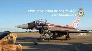 EXCLUSIVE TOUR Eurofighter Typhoon Blackjack at RAF Coningsby with Flt Lt James Sainty 🇬🇧