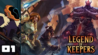 Let's Play Legend of Keepers: Prologue - PC Gameplay Part 1 - Defend Your Darkest Dungeon