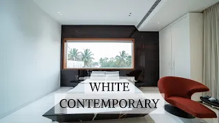 White contemporary villa by Studio 69 architects | Architecture & Interior Shoots | Cinematographer