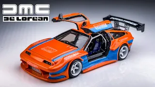 DMC DeLorean HotWheels Custom