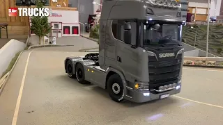 Scania 770S von Tamiya - ein Baukastenmodell in Action - Bericht von Martin Tschöke aus Heft 6/22