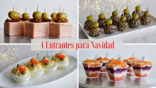 4 Appetizers or Starters for Christmas 2023 | Varied and Very Original Tapas | DarixLAB