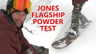 Testing the Jones Flagship Snowboard in Powder