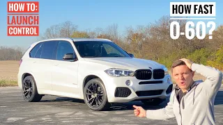 How to [] Launch Control Your BMW X5 f15 sDrive35i