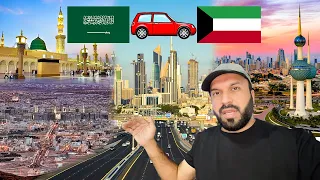 Madina 🇸🇦 to Kuwait 🇰🇼 by Road - 2nd Day of Eid Travelling - Ep.01