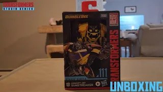 TRANSFORMERS Studio Series - Bumblebee The Movie: Deluxe Class Sunstreaker Unboxing