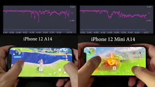 iPhone 12 vs iPhone 12 Mini Genshin Impact Gaming Test Comparison | Does size matter?