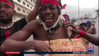 #FixTheCountry Demonstration: Protesters table a myrid of demands - JoyNews Interactive (4-8-21)