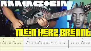 Rammstein - Mein Herz Brennt |Guitar Cover| |Tab|