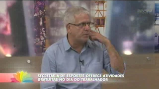 Secretaria de Esportes oferece atividades gratuitas no Dia do Trabalhador