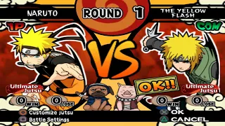 Naruto VS Minato (INSANE) - Naruto Shippuden Ultimate Ninja 4