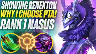 This is why I go Press the attack on Nasus... | Carnarius | League of Legends