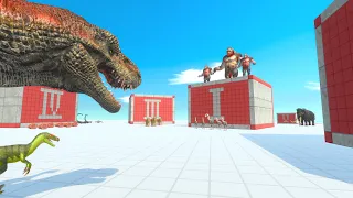 All Dinosaurs And 5 Death Boxes - Animal Revolt Battle Simulator