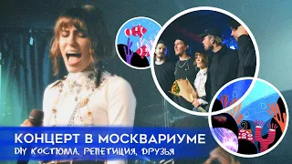 ВЛОГ №23: готовлюсь к концерту в Москве, DIY костюма, Москвариум