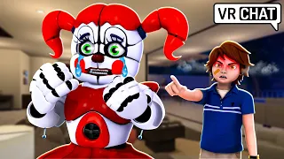 Gregory CONFRONTS Circus Baby in VRCHAT