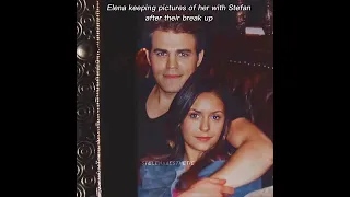 Stefan Elena keeping pictures of each other