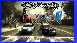 NFS Most Wanted - HACKER vs Sonny #15 Blacklist