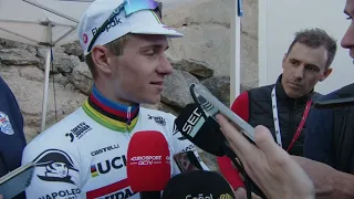 Remco Evenepoel - Interview at the finish - Volta Ciclista a Catalunya 2023 - Stage 5