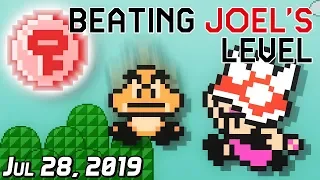 [SimpleFlips] Super Mario Maker 2: Beating Vargskelethor Joel's Level [Jul 28, 2019]