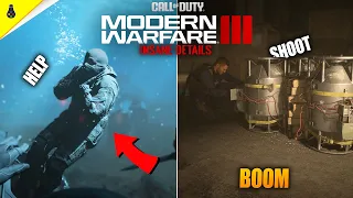 23 INSANE Details in Call Of Duty Modern Warfare 3